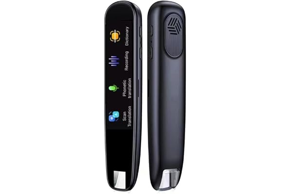 Cikiki Stylo de lecture pour dyslexie, autisme, lecteur de voix intelligent, traducteur 112 langues H8D1