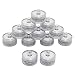 Price comparison product image Signstek 12pcs Waterproof White LED Candles Flameless Safety Tea Lights for Wedding Party Bar Decoration