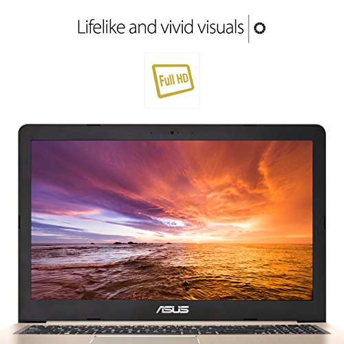 Asus Vivobook Thin And Light Gaming Laptop  15 6  Full Hd  Intel Core I7-7700Hq Processor  16Gb Ddr4 Ram  256Gb Ssd 1Tb Hdd  Geforce Gtx 1050 4Gb  Bac