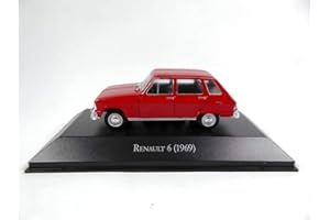 OPO 10 - Coche colección Salvat 1/43: Compatible con Renault 6 1969 R6 (AR27)