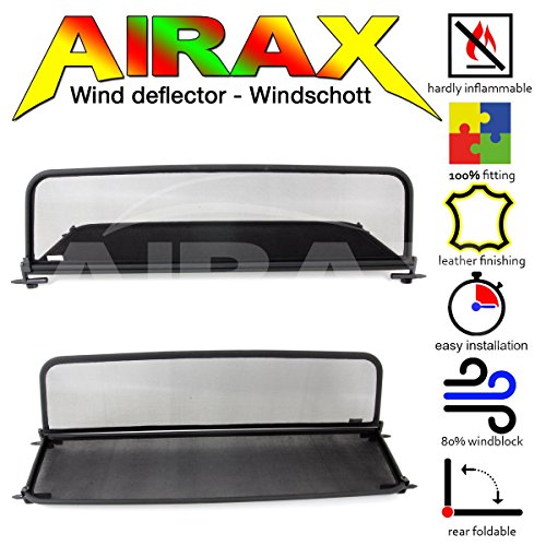 Airax Wind Deflector for E Class A 124 with Quick Release