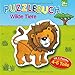 Puzzlebuch Wilde Tiere: 5 Puzzles mit je 4-6 Teilen by