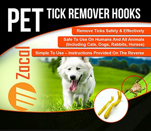 Tick-Remover-Removal-Hook-Tool-Remove-Ticks-On-Dogs-Cats-All-Other-Animals-As-Well-As-Humans-With-This-Easy-To-Use-Hook-Twist-Tool-Free-Pocket-Instructions-Included-PACK-OF-2