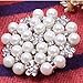 STUNNING FAUX PEARL & RHINESTONE DIAMANTE CRYSTAL VINTAGE FLOWER LOOK BROOCH