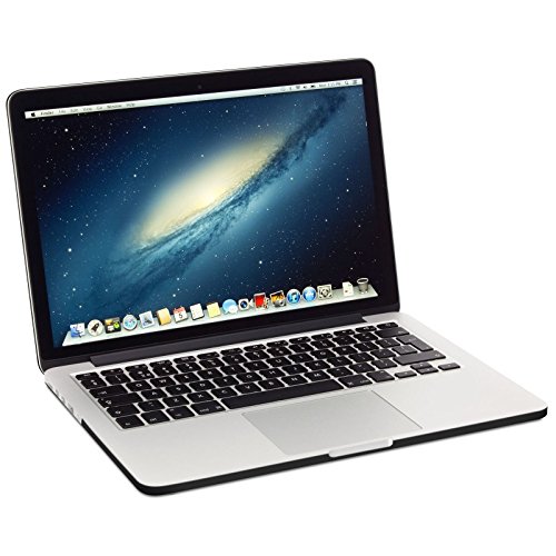 eFabrik Schutzhülle für Apple MacBook Pro Retina Display 33,78 cm (13.3 Zoll) Notebook (für Modell 2015) Case 2-Part Click System Laptop Hart-Plastik Schalen ( Polykarbonat ) mit gummierter Oberfläche in matt Schwarz - 2