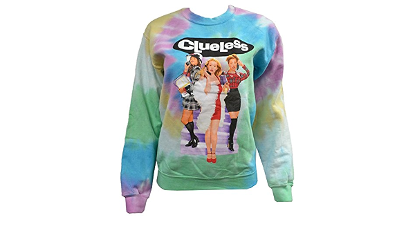 Clueless Women's Tie Dye Crew Neck 