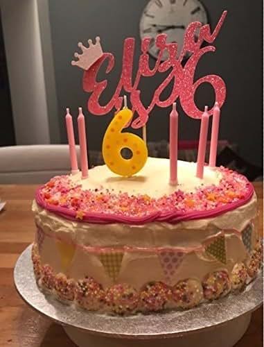 6th Birthday Party Decoration 6 Years Old Custom Name And Age