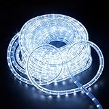 Länge:12M Schlauchlänge +1,5 Meter Netzkabel;Anzahl der 36LEDs/M;Abstrahlwinkel:360°;Durchmesser des Schlauches:13mm;nicht dimmbar;Stromversorgung:230V,50Hz