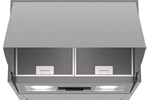 BOSCH HAUSGERÄTE Bosch Serie 2 DEM63AC00 - Campana (360 m³/h, Canalizado/Recirculación, E, A, C, 62 dB)