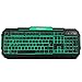 Produktbild TEC.BEAN 7 Farben Beleuchtete Spiel Gaming Tastatur USB Verdrahtet, Schwarz
