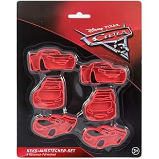 Cuticuter Lightning McQueen Cars Ausstechform - 8x7cm Keksausstecher