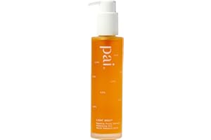Pai Skincare Light Work Cleansing Oil for Face 100ml, Brightening Rosehip Oil Cleanser for SPF & Make-Up Removal, for All Skin Types, Vegan Face Cleanser for Blemishes & Dehydration