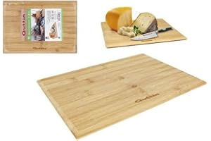 Quttin 140532 Tabla Cortar Servir Bambu 28X20Cm