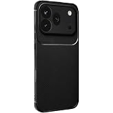 Coverzone Honor 600 Pro ile Uyumlu Silikon Kılıf TPU Negro Ultra Slim Fit Karbon Delux