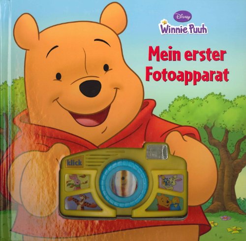 Preisvergleich Produktbild Winnie Puuh - Mein erster Fotoapparat, Buch mit Spiel-Kamera und Blitzlicht