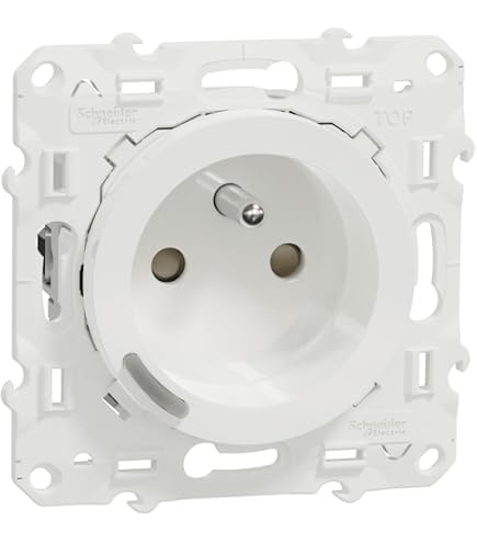 Bouton-poussoir Connecté Schneider Wiser Ovalis Zigbee 10A Blanc - Neuf Pour Domotique