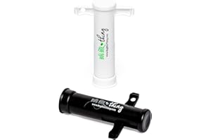 ‎BUG BITE THING Bug Bite Thing® | Der Originale Anti Mücken Insektenstichheiler seit 1983 | Saugwerkzeug gegen Mückenstiche | Chemikalien Frei | Natürliches Hilfsmittel gegen Bienen & Wespen | 2-Pack | Schwarz & Weiß