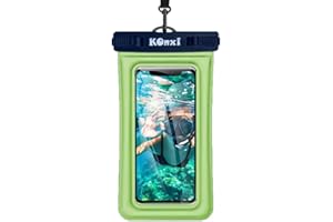 Konxi Schwimmende wasserdichte Handyhülle, Schwimmfähige Waterproof Phone Case Handytasche (Grün)
