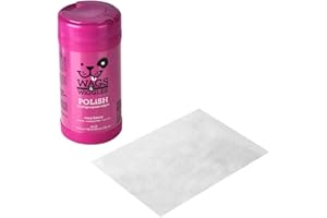 Wags & Wiggles Polish Multipurpose Wipes for Dogs | Clean & Condition Your Dog's Coat Without A Full Bath | 50 Count, Very Berry Scent Your Dog Will Love