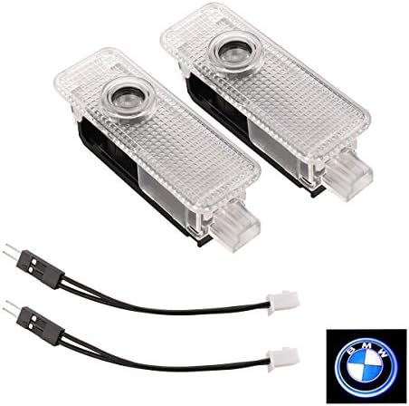 2 Pieces Car Logo Door Lighting Entry Light 12V High Definition Light