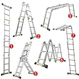 【features】:Dieses produkt als a-Rahmenleiter ist1.8+1.8m,Die gerade leiter ist 3.7m,Die größe nach dem falten ist:97*28*36cm,Schritte:4fach 3 schritte.Dicke:5.