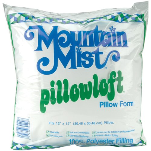Mountain Mist Pillowloft Pillowforms, 12-inch-by-12-inch by Mountain Mist Fiber