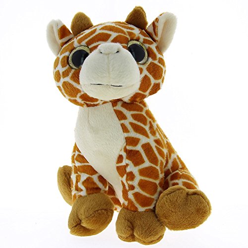 Barrado Peluche Girafe aux Gros Yeux 30 cm