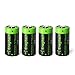 Produktbild Batteriol CR123A Lithium Wiederaufladbare Batterie Akku 3.7V 750mAh RCR123A Fotobatterie für Arlo Kamera VMC3030 Taschenlampe, Kamera, Camcorder, Spielzeug Fernbedienung, 4-er Pack
