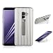 Produktbild HengJun Für Samsung Galaxy A8 Fall, TPU + PC-Deichsel Horizontal Vertikal Creative Design 2in1 Standhalterung Seismic Anti-Schock Doppel-Schutzhülle für Samsung Galaxy A8 - Silber