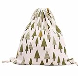 Covermason Fraun Baum Kordelzug Rucksack Drawstring Backpack Strahl Port Rucksack Einkaufstasche Reisetasche Sporttasche