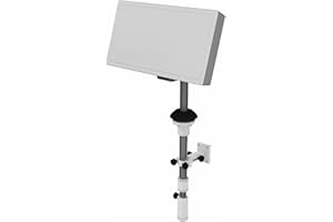 FALCON WORLD CLASS TECHNOLOGY Falcon QuickSAT QSF65, Manual Roof Mounted Satellite TV System for Caravans and Motorhomes