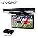 Price comparison product image XTRONS® 15.6 Inch 1080P Video HD Digital Widescreen Car Overhead Coach Caravan Roof Flip Down DVD Player Game Disc with HDMI Port (DVD Player + TV Box)