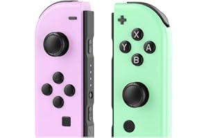 LNLBADNZ Replacement for Nintendo Switch Controller, Left and Right Switch Wireless Controllers Compatible with Switch/Lite/OLED, Support Motion Control/Wake-up/Dual Vibration (P-G)