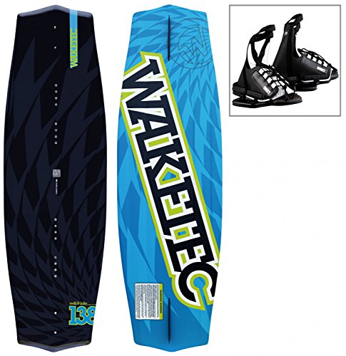 WAKETEC Wakeboard WildRide 138 cm, Package mit OnSet Bindung