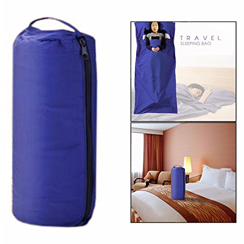 Preisvergleich Produktbild Cisixin Ultraleicht Hüttenschlafsack,Outdoor Camping Schlafsack Deckenschlafsack Reiseschlafsack(210*115cm)