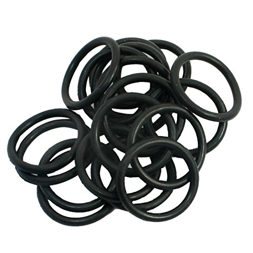 Sapre Teil Gummi O Ring Oil Seal Dichtungen 18 x 14 x 2 mm, 20 Stück