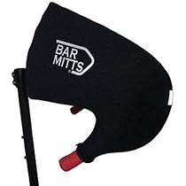 BAR MITTS Neopren-Fäustlinge Für Fahrradlenker – Passend Für Shimano STI-Schalthebel Mit Externen Zügen