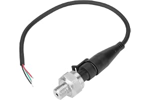 Tryckgivare 0-30PSI G1/4" ingångssensor sändare 5 V utgång 0,5-4,5 V för gasolja (0-30PSI)