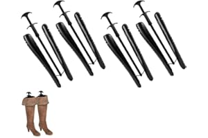 QuaHom Boot Stretchers for Women and Men - Adjustable Boot Shapers for Knee High Tall Long Boots - Spring Loaded Boot Trees Shaft for Great Support and Form Shaping Inserts in Womens and Mens Shoes