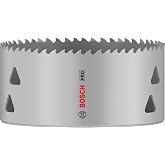 Bosch 1 x PRO Multi Malzeme Delik Testeresi (Yumuşak Ahşap, Al&ccedil;ıpan Duvar i&ccedil;in, &Oslash; 105 mm, Profesyonel Aksesuar Matkap)