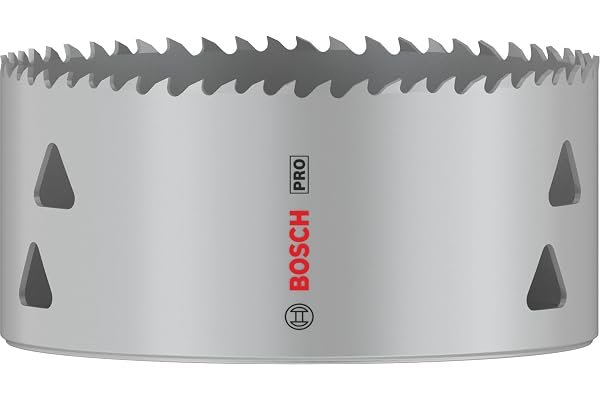 Bosch 1x Scie trépan PRO Multi Material (pour Bois résineux, Cloison sèche, Ø 105 mm, Professional Accessoire Perceuses)