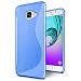 Produktbild Samsung Galaxy A3 2016 (A310) Hülle, Conie Mobile Ultra Slim Backcover Schutzhülle TPU Silikon Rückschale Cover in Blau