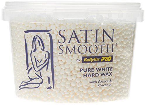 Babyliss Pro Satin Smooth Pure White Hard Wax with Arnica and Coconut 700g