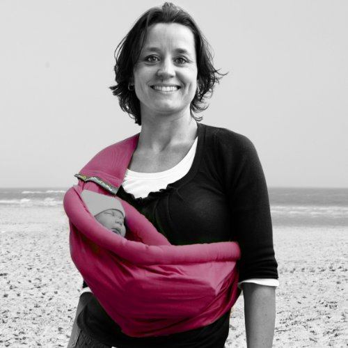 Minimonkey Baby Sling (Rose Pink) - 2