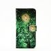 Produktbild Nancen Samsung Galaxy S7 Edge / SM-G935 (5,5 Zoll) Hülle, PU Ledertasche Flip Cover Handyhülle Grün wald Muster Design Protection Etui Brieftasche Case Handy Schutzhülle Holster Telefon-Kasten mit Standfunktion