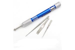 VOANZO Beading Needles Kit Grinding Carving Tool Pearl Reamer for Jewellery Making