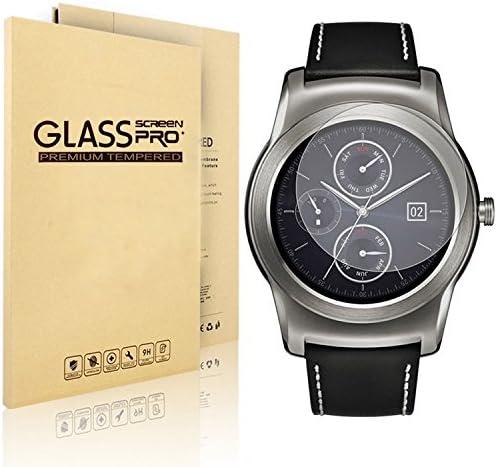 NEXTANY Premium 9H Tempered Glass Screen Protector Guard for LG G Watch R Urbane W150 Package 2 Pieces