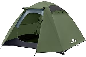 Forceatt Tente 2-4 Personnes Camping, 4 Saison Imperméable Anti UV, Tente Ultra Legere Facile Dôme Double Couchepour Pique-Nique, Randonnée, Trekking, Camping