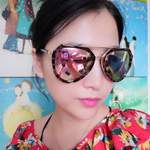 Polarized Sunglasses Sunglasses female tide round face polarizing sunglasses driver glasses,Hawksbill frame Bobbi powder