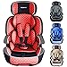 Produktbild XOMAX XL-518 Kindersitz mit ISOFIX I Gruppe I / II / III (9 - 36 kg) I ECE R44/04 I mitwachsend + 5-Punkt / 3-Punkt Gurt I Kopfstütze verstellbar I Bezug abnehmbar, waschbar I rot / schwarz / grau